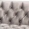 Baxton Studio Zanetta Gray Velvet Gold Finished 2-Piece Sofa and Lounge Chair Set 153-9689-8324 - alternate 6